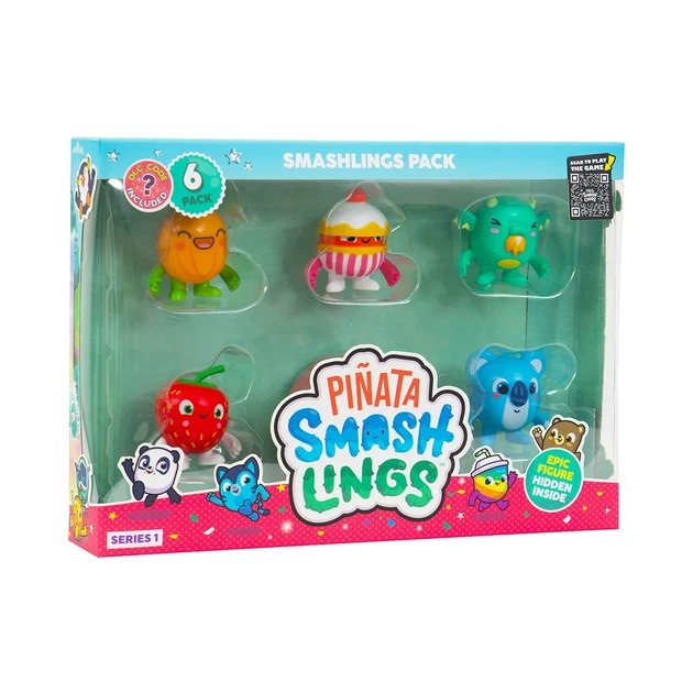 Набор фигурок Piñata Smashlings комбинированные материалы 3 5 см яркие герои - Фото 3 Набор фигурок Piñata Smashlings комбинированные материалы 3 5 см яркие герои - изображение 3