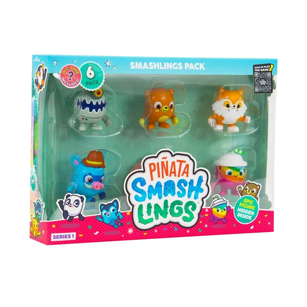 Набор фигурок Piñata Smashlings комбинированные материалы 3 5 см яркие герои - Фото 4 Набор фигурок Piñata Smashlings комбинированные материалы 3 5 см яркие герои - изображение 4