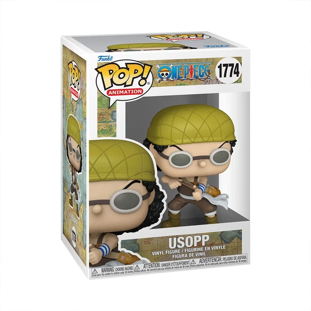 Ігрова фігурка Funko POP! Вінілова 6х5,5х11,4 см Усопп - зображення 3