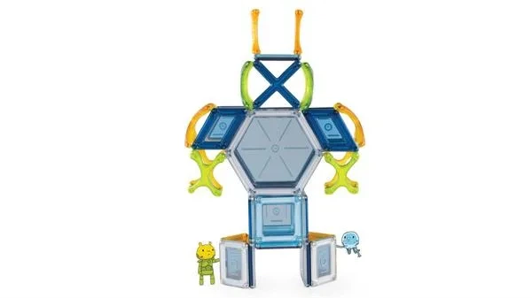 Магнитный конструктор Guidecraft 54 детали космическая тематика разноцветный - Фото 8 Магнитный конструктор Guidecraft 54 детали космическая тематика разноцветный - изображение 8