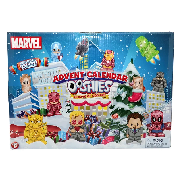 Набор игровых фигурок OOSHIES Марвел 24 фигурки термопластичная резина 4 5 см - Фото 1 Набор игровых фигурок OOSHIES Марвел 24 фигурки термопластичная резина 4 5 см - изображение 1