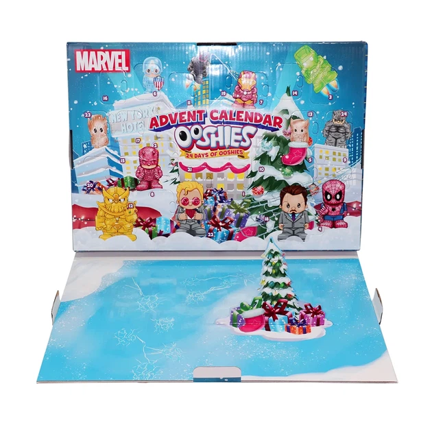 Набор игровых фигурок OOSHIES Марвел 24 фигурки термопластичная резина 4 5 см - Фото 3 Набор игровых фигурок OOSHIES Марвел 24 фигурки термопластичная резина 4 5 см - изображение 3