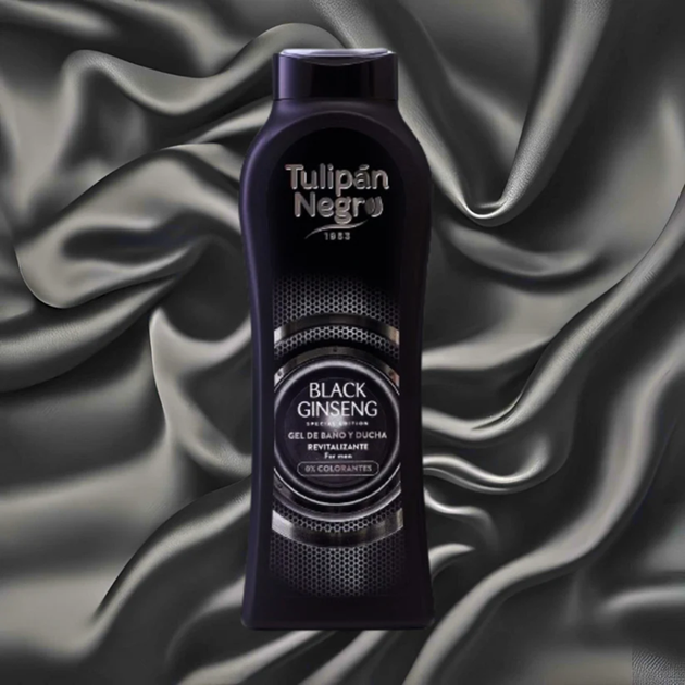 Гель для душа Tulipan Negro Shower Gel - Black Ginseng (650 мл) - Фото 3 Гель для душа Tulipan Negro Shower Gel - Black Ginseng (650 мл) - изображение 3