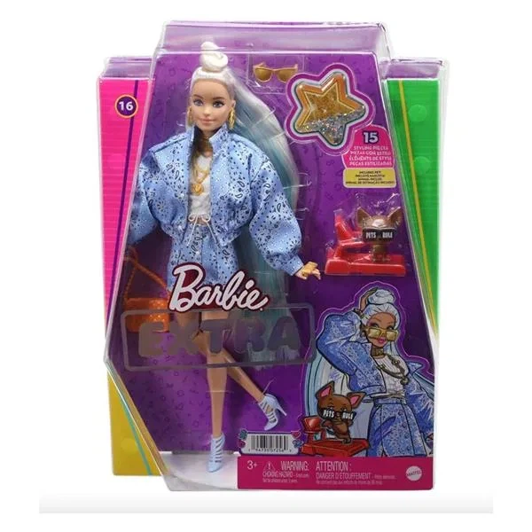 Лялька Barbie Екстра Блондинка 29 см Різнокольорова - Фото 1 Лялька Barbie Екстра Блондинка 29 см Різнокольорова - зображення 1