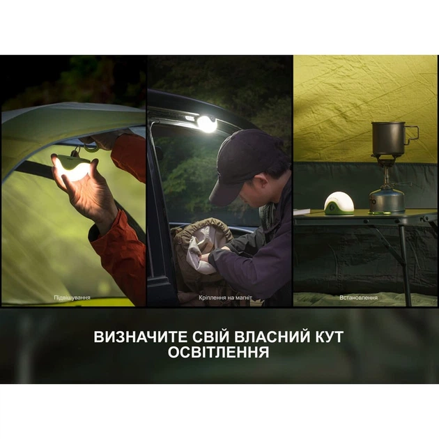 Ліхтар кемпінговий Fenix CL20R Pro зелений (CL20RPROgrn) - зображення 11