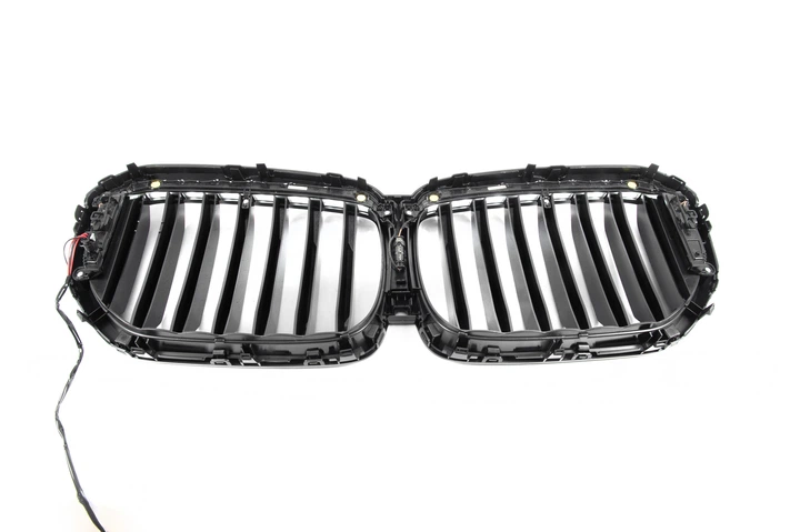 Ноздри 1 Bar LED (2023-2026, чёрный глянец) для BMW X5 G05 2019–2026 гг - изображение 4