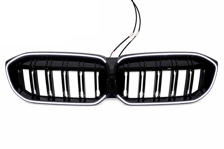 Ноздри M-Look LED (2022-2026, черный глянец) для BMW 3 серия G20/G21 2018- гг - Фото 2 Ноздри M-Look LED (2022-2026, черный глянец) для BMW 3 серия G20/G21 2018- гг - изображение 2