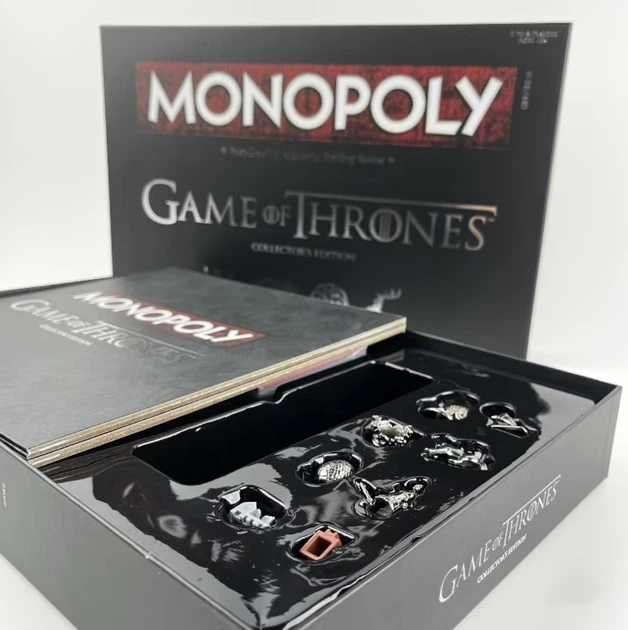 Настільна гра Монополія Гра престолів Monopoly Game of Thrones англомовна - Фото 4 Настільна гра Монополія Гра престолів Monopoly Game of Thrones англомовна - изображение 4