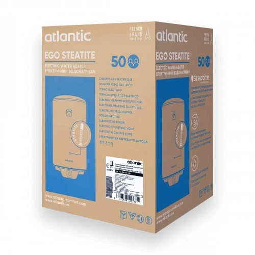 Водонагреватель Atlantic Steatite Ego VM 050 D400S-1-BC 1200W бойлер - Фото 6 Водонагреватель Atlantic Steatite Ego VM 050 D400S-1-BC 1200W бойлер - изображение 6