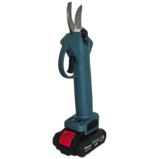 Аккумуляторный садовый секатор Domotec D8500 18V (2х1.5 Ач), бесщеточный электросекатор для веток до 25 мм в кейсе - изображение 3