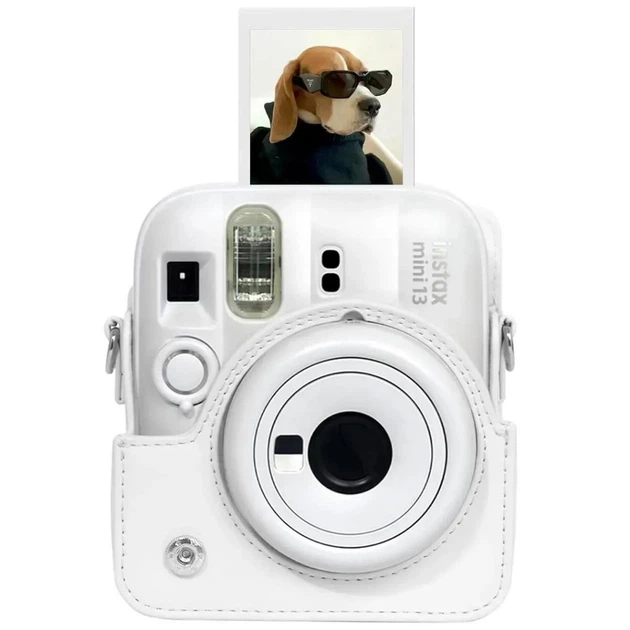 Чохол для фотоапарата Fujifilm Instax Mini 13 Clay White (Білий) - Фото 2 Чохол для фотоапарата Fujifilm Instax Mini 13 Clay White (Білий) - изображение 2