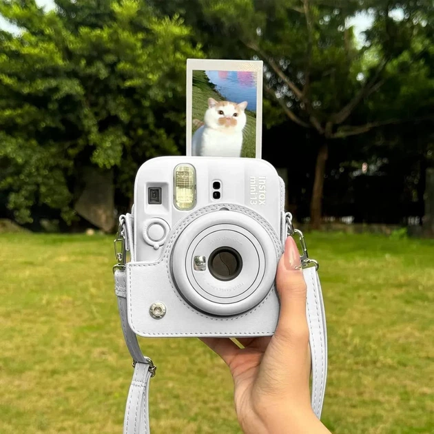 Чохол для фотоапарата Fujifilm Instax Mini 13 Clay White (Білий) - Фото 6 Чохол для фотоапарата Fujifilm Instax Mini 13 Clay White (Білий) - изображение 6