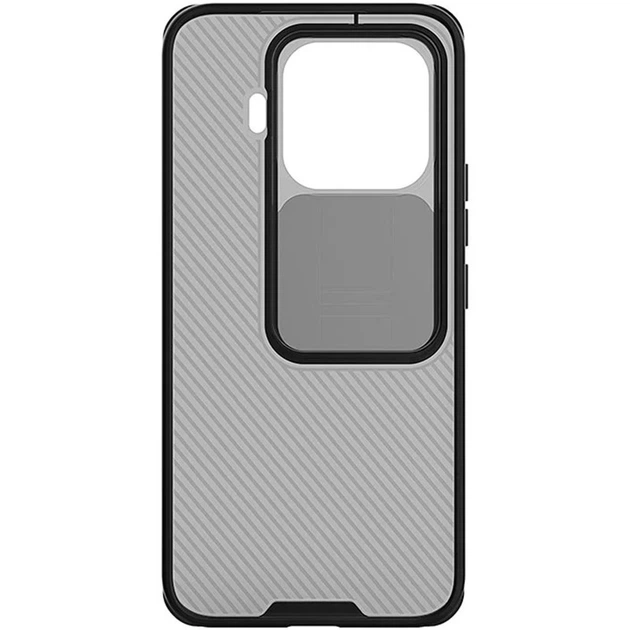 Карбоновая накладка Nillkin CamShield Pro для Xiaomi 17T Pro Transparent black - Фото 4 Карбоновая накладка Nillkin CamShield Pro для Xiaomi 17T Pro Transparent black - изображение 4