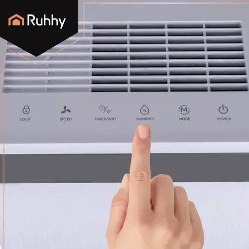 Осушувач повітря потужний конденсаційний Brisoo 2000 Ruhhy 26801 20 л/24 год, гігростат, таймер, WiFi - зображення 5
