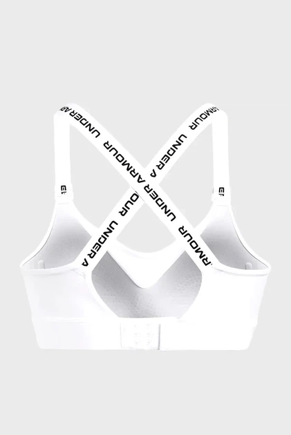 Білий топ UA Infinity High 2.0 Bra Under Armour M AC 1384112-100 - Фото 7 Білий топ UA Infinity High 2.0 Bra Under Armour M AC 1384112-100 - зображення 7