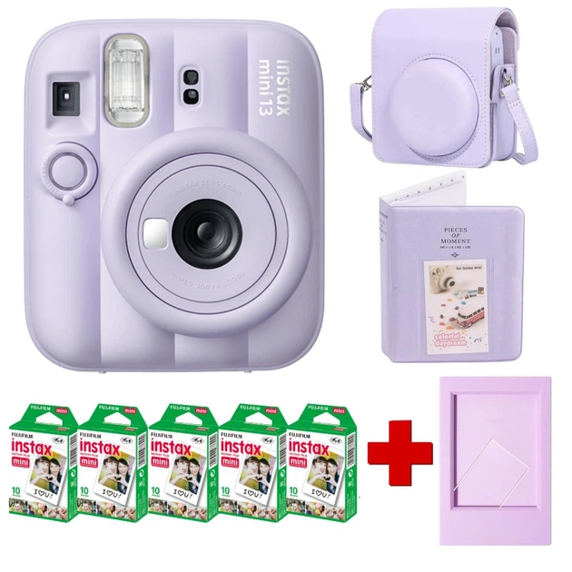 Набір камера Fujifilm Instax Mini 13 Dreamy Purple, Фотопапір 50шт, Чохол, Фотоальбом 64 фото Фіолетовий + в подарунок фоторамка (Подарункове пакування) - Фото 1 Набір камера Fujifilm Instax Mini 13 Dreamy Purple, Фотопапір 50шт, Чохол, Фотоальбом 64 фото Фіолетовий + в подарунок фоторамка (Подарункове пакування) - изображение 1