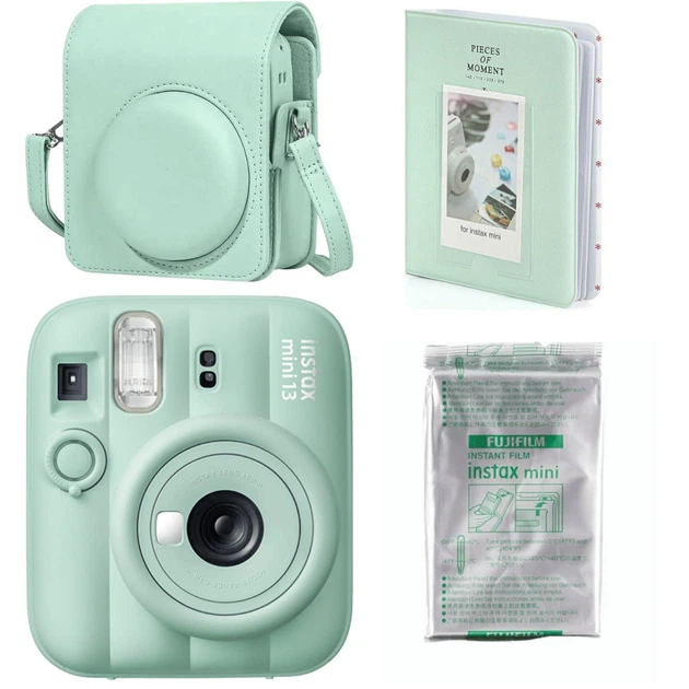 Набір камера Fujifilm Instax Mini 13 Lagoon Green, Фотопапір 10шт, Чохол, Фотоальбом 64 фото Зелений (Подарункове пакування) - Фото 1 Набір камера Fujifilm Instax Mini 13 Lagoon Green, Фотопапір 10шт, Чохол, Фотоальбом 64 фото Зелений (Подарункове пакування) - изображение 1