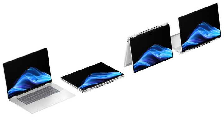 Сенсорный ноутбук 16" HP OmniBook X Flip (16-as0000sl) Intel Core Ultra 7 258V RAM 32GB SSD 1TB 15ч батарея Win11 Алюминиевый корпус (UKR) (102283489) - Уценка - изображение 7