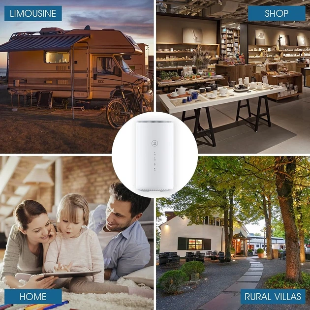 Маршрутизатор Calonny JC16-1 5G Белый (102237903) - Уценка - Фото 4 Маршрутизатор Calonny JC16-1 5G Белый (102237903) - Уценка - изображение 4