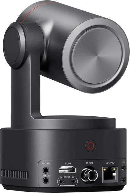 4K PTZR-камера OBSBOT Tail 2 Live Production Camera / 4K@60fps / 5x Оптический зум / AI Tracking 2.0 / NDI, SDI, HDMI, Ethernet, UVC / Черный (102258181) - Б/У - изображение 2