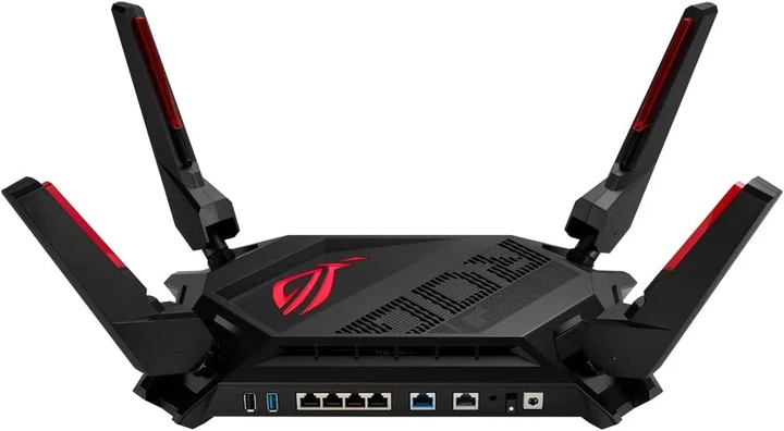 Бездротовий ігровий маршрутизатор ASUS ROG Rapture GT-AX6000 / 2x 2.5G Ports / 4x 1G LAN / RangeBoost Plus / Чорний (102493734) - Уцінка - зображення 5