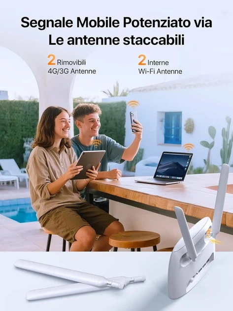 Маршрутизатор Tenda 4G06 N300 4G LTE Белый (102245301) - Уценка - изображение 7