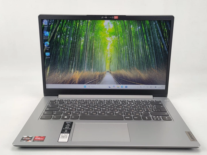 Ноутбук 14" Lenovo IdeaPad 1 14ALC7 AMD Ryzen 5 5500U RAM 8GB SSD 256GB 13час батарея Win11 (UKR) (102357984) - Уценка - изображение 11
