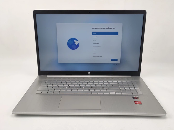 Ноутбук 17.3" HP 17-cp0279ng AMD Ryzen 7 5700U RAM 16GB SSD 512GB Win11 (UKR) (102319140) - Уцінка - Фото 7 Ноутбук 17.3" HP 17-cp0279ng AMD Ryzen 7 5700U RAM 16GB SSD 512GB Win11 (UKR) (102319140) - Уцінка - зображення 7