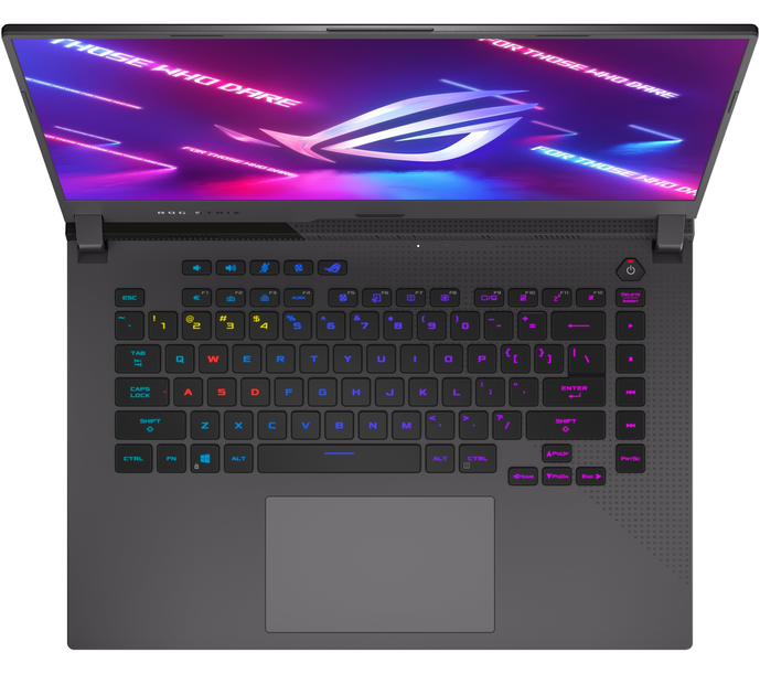 Ноутбук 15.6" ASUS ROG Strix G15 (G513QM-HN423T) Gaming AMD Ryzen 9 5900HX RAM 16GB SSD 512GB + SSD 256GB GeForce RTX 3060 (UKR) (102334228) - Б/У - изображение 5