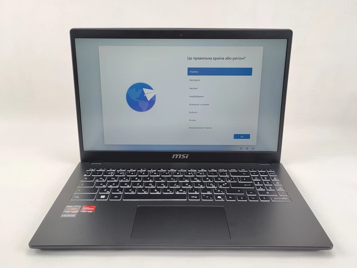 Ноутбук 15.6" MSI Modern 15 (B7M-463) AMD Ryzen 5 7430U RAM 16GB SSD 512GB Win11 (UKR) (102268326) - Уценка - изображение 8
