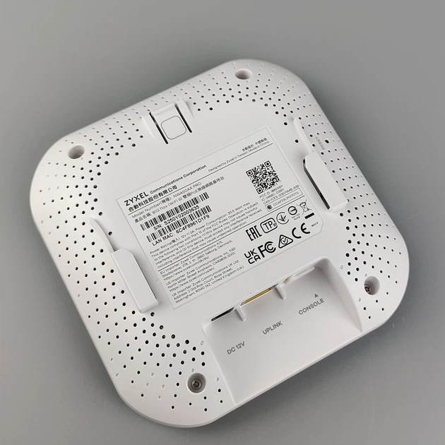 Беспроводная точка доступа Zyxel NWA50AX PRO / AX3000 Wi-Fi 6 / Порт 2.5G Ethernet PoE+ / NebulaFlex / Белый (102255840) - Уценка - изображение 8