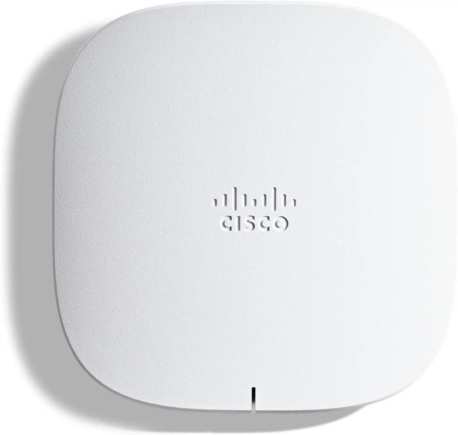 Беспроводная точка доступа Cisco Business CBW150AX / AX1200 Wi-Fi 6 / 1x GbE LAN / PoE Injector / Белый (102228652) - Б/У - изображение 4