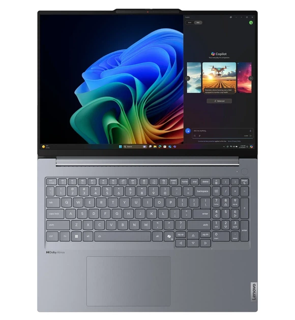 Ноутбук 16" Lenovo ThinkBook 16 G7 QOY Snapdragon X Plus (X1P-42-100) RAM 32GB SSD 1TB 20 час батарея Windows 11 Алюминиевый корпус (UKR) (102306238) - изображение 4