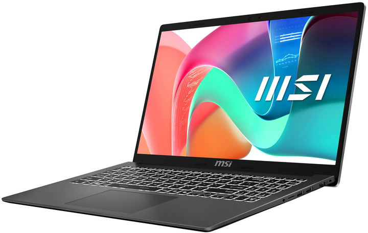 Ноутбук 15.6" MSI Modern 15 (F13MG-074IT) Intel Core i5-1335U RAM 16GB SSD 512GB Windows 11 (UKR) (102282675) - Фото 4 Ноутбук 15.6" MSI Modern 15 (F13MG-074IT) Intel Core i5-1335U RAM 16GB SSD 512GB Windows 11 (UKR) (102282675) - изображение 4