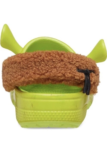 Жіночі крокси класік Клог Шрек Crocs Classic Dreamworks SHREK Clog (38-39, зелений) - зображення 3