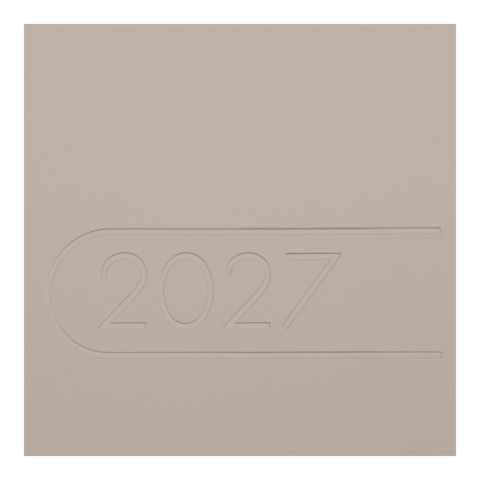 Щоденник датований 2027 BUROMAX А5 LIGHT MORANDI 21158-37 молочний /BM.21158-37/ - изображение 4