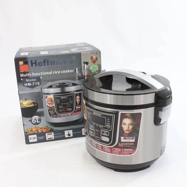 Мультиварка 6 л, 900 Вт, 11 программ, Hoffmans HM-715 - изображение 9