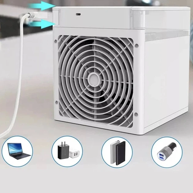 Мини-кондиционер с LED подсветкой, NexFan - Фото 7 Мини-кондиционер с LED подсветкой, NexFan - изображение 7