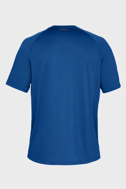 Чоловіча синя футболка UA Tech 2.0 SS Tee Under Armour XXL 1326413-400 - Фото 5 Чоловіча синя футболка UA Tech 2.0 SS Tee Under Armour XXL 1326413-400 - изображение 5