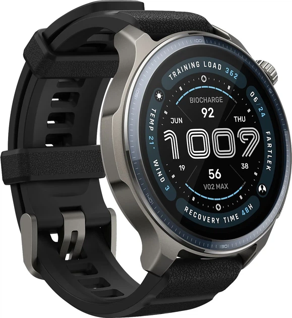 Смарт-годинник Amazfit Balance 2 Чорний (W2430GL1N) - зображення 3