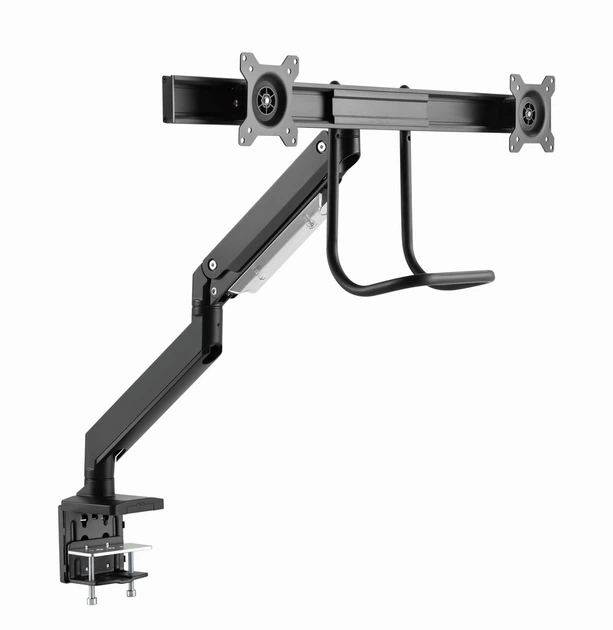 Крепление для телевизора Gembird для 2 мониторов 17–35″ VESA 100x100 (MA-DA2-04) - изображение 3