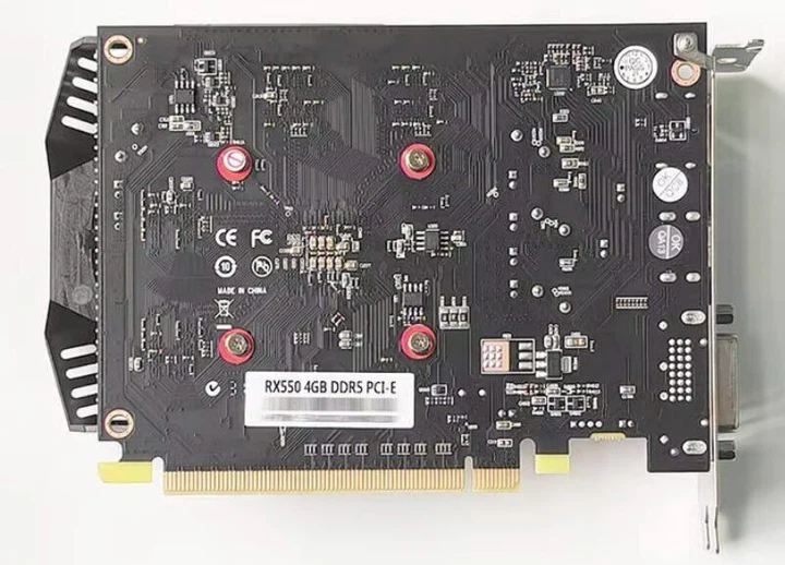 Дискретная видеокарта MLLSE Radeon RX 550, 4 GB GDDR5, 128-bit / DVI, DisplayPort, HDMI - изображение 16