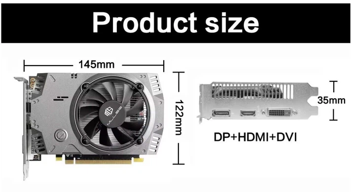 Дискретная видеокарта MLLSE Radeon RX 550, 4 GB GDDR5, 128-bit / DVI, DisplayPort, HDMI - изображение 17
