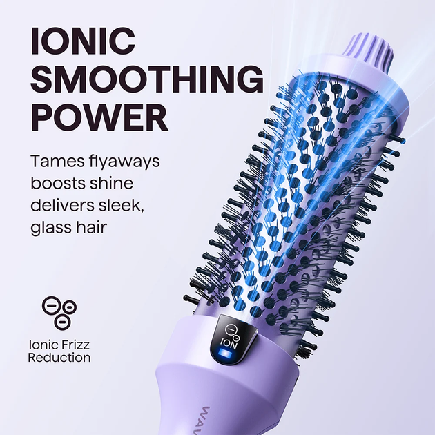 Термощетка Wavytalk Blowout Boost 38 мм, 68 Вт, ионизация, керамика, 5 температур 150–215°C - изображение 5