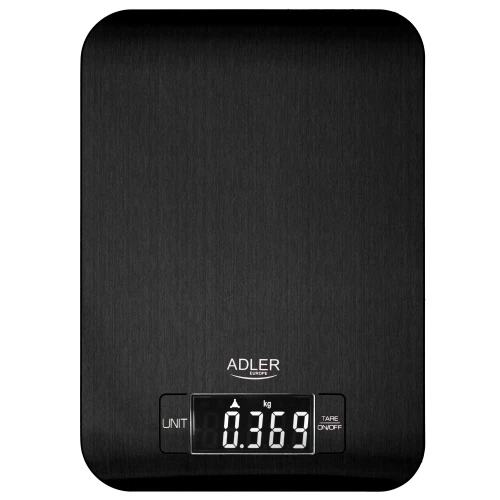 Кухонные весы Adler AD 3183 Black — до 5 кг, точность 1 г - изображение 2