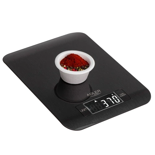 Кухонные весы Adler AD 3183 Black — до 5 кг, точность 1 г - изображение 3