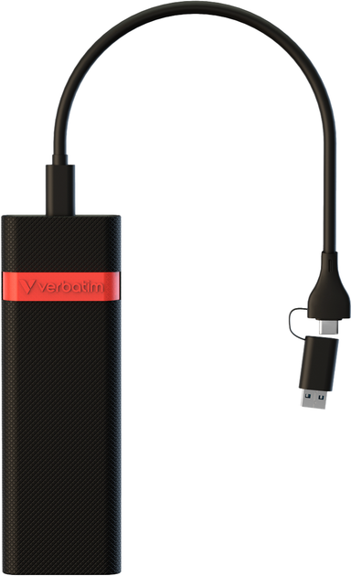 SSD dysk Verbatim Enclosure Kit USB-C 3.1 Gen 2 Black (0023942322610) - obraz 2