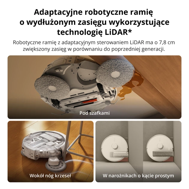 Robot sprzątający DJI Romo A2 (CRR2P) - Zdjęcie 6 Robot sprzątający DJI Romo A2 (CRR2P) - obraz 6