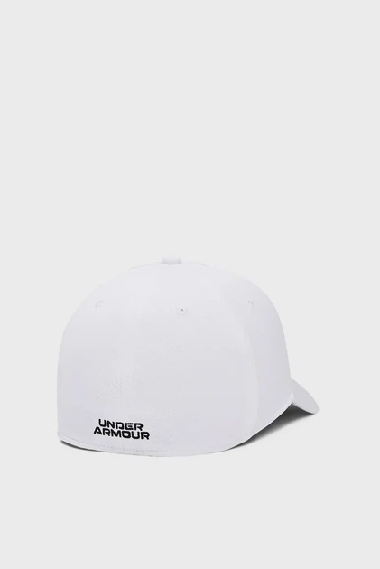 Чоловіча біла кепка Men's UA Blitzing Under Armour M/L 1376700-100 - изображение 3
