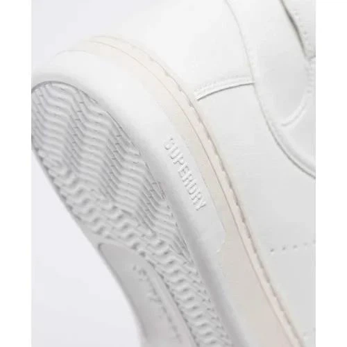 Женские высокие кроссовки Superdry Vegan Basket Sport High 40 (25,5см) Белые - Фото 5 Женские высокие кроссовки Superdry Vegan Basket Sport High 40 (25,5см) Белые - изображение 5